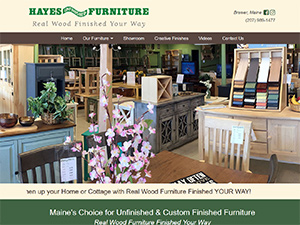 Hayes Unfinished Furniture